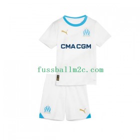 Fußballtrikots Olympique Marseille Kinder Heim Trikotsatz 2023-2024